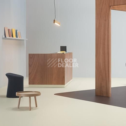 Forbo Marmoleum Decibel on Order 358435 white chocolate фото 3 | FLOORDEALER